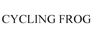 CYCLING FROG Trademark Image