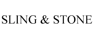 SLING & STONE Trademark Image