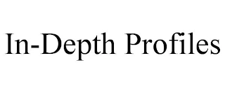 IN-DEPTH PROFILES Trademark Image