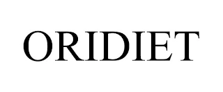 ORIDIET Trademark Image