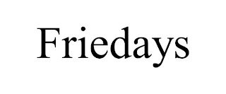 FRIEDAYS Trademark Image