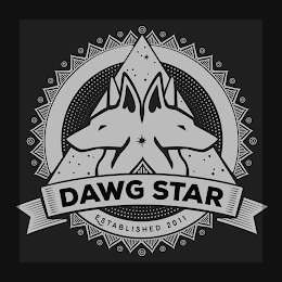 DAWG STAR ESTABLISHED 2011 Trademark Image