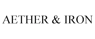 AETHER & IRON Trademark Image