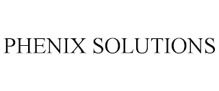 PHENIX SOLUTIONS Trademark Image